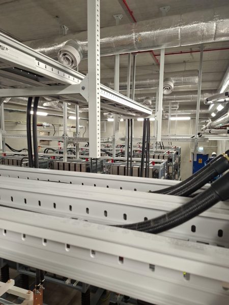 Tirage de câbles usine General Electric Suède