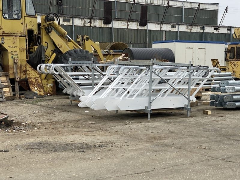 Fabrico de um elemento de serralharia industrial pela ROMA2S