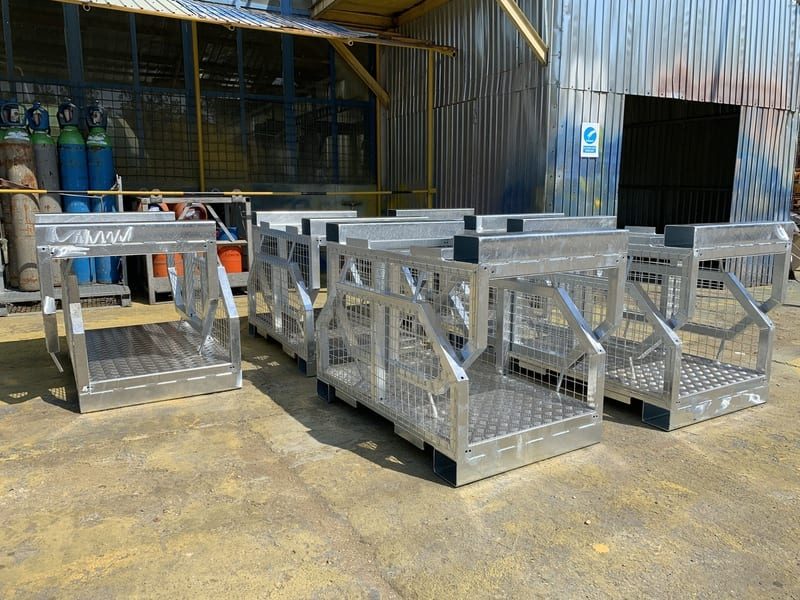 Fabrico de um elemento de serralharia industrial pela ROMA2S