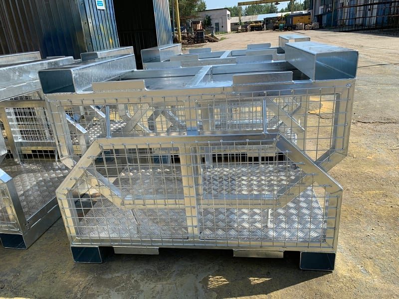 Fabrico de um elemento de serralharia industrial pela ROMA2S